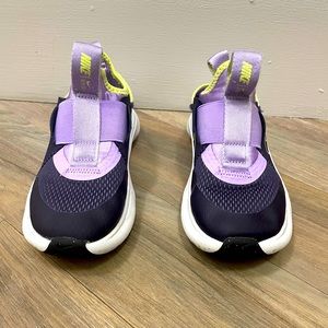Nike Flex plus (ps) 11.5c purple/lemon twist worn once